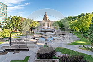 Alberta Legislature building in Edmonton