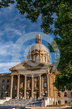 Alberta Legislature building in Edmonton