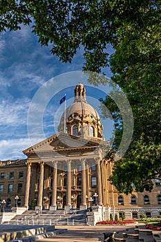 Alberta Legislature building in Edmonton