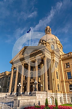 Alberta Legislature building in Edmonton