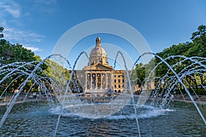 Alberta Legislature building in Edmonton