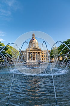 Alberta Legislature building in Edmonton