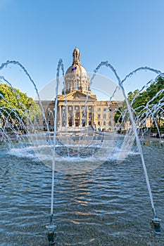 Alberta Legislature building in Edmonton photo