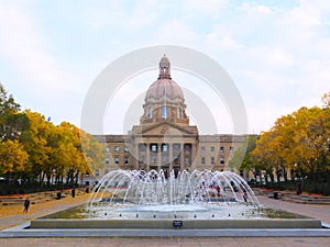 Alberta Legislature building, Edmonton, Canada