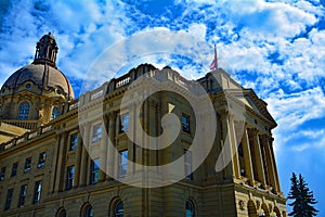 The Alberta Legislature in Edmonton
