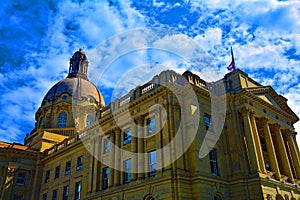 The Alberta Legislature in Edmonton