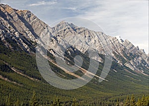 Alberta - Mist Mountains, Canadian Rockies