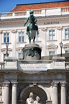 Albertina museum in Vienna, Austria