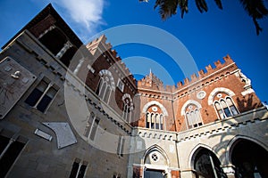 Albertis Castle, nineteenth-century castle in Genoa, Italy, It belonged to the sea captain Enrico Alberto d`Albertis. photo