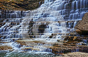 Albion Falls, Hamilton, Ontario, Canada.