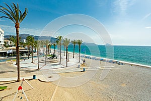 Albir beach view, Costa Blanca, Spain