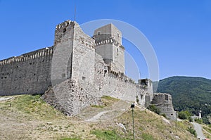 Albornoz fortress. Assisi. Umbria. photo