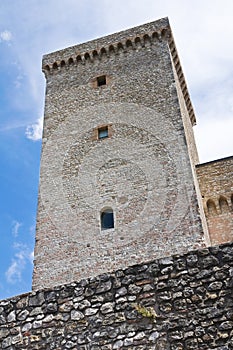 Albornoz fortress. Narni. Umbria. Italy. photo