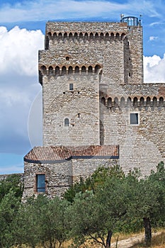 Albornoz fortress. Narni. Umbria. Italy. photo