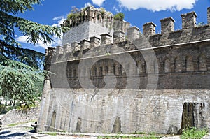 Albornoz fortress. Spello. Umbria. photo