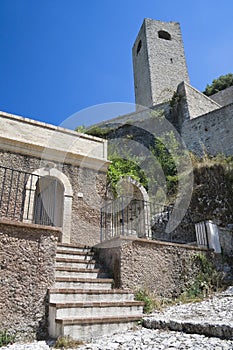 Albornoz fortress. Spoleto. Umbria. photo