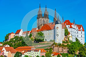 Albrechtsburg castle in Meissen, Germany