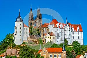 Albrechtsburg castle in Meissen, Germany