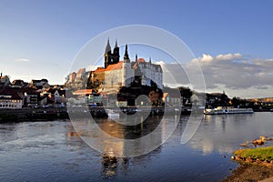 Albrechtsburg in Meissen. Saxony - Germany