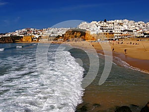 Albufeira beach Algarve, Portugal photo