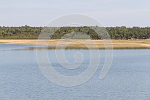 Albufeira da Barragem de Campilhas lake