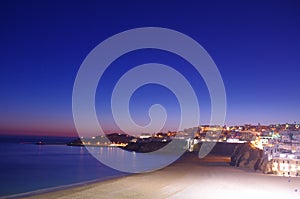 Albufeira at nightfall