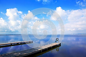 Albufera lake in Valencia El Saler