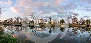 Albufera nature reserve in Catarroja Valencia Spain