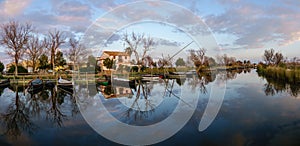 Albufera nature reserve in Catarroja Valencia Spain