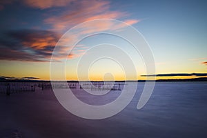 Albufera sunset photo