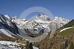 Albula mountains photo