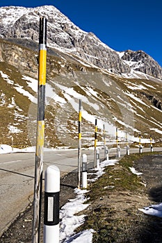 Albula Pass in Switzerland photo