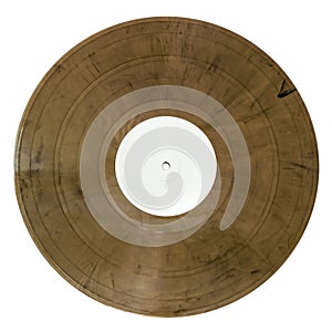 Album twelve inch color brown vinyl record photo
