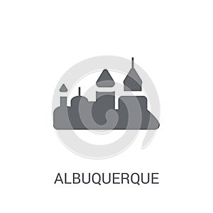 albuquerque icon. Trendy albuquerque logo concept on white background from United States of America collection