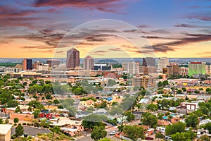 Albuquerque, New Mexico, USA Cityscape