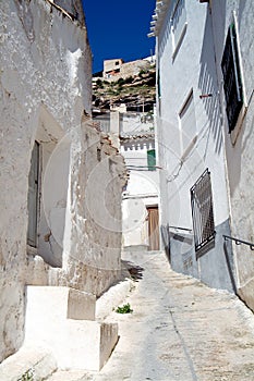 Alcala del Jucar (Albacete) in Spain