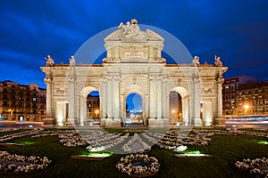 The Alcala Door Puerta de Alcala is a one of the Madrid ancient doors of the city of Madrid, Spain. It was the entrance of