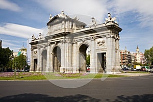 Alcala Gate, Madrid photo