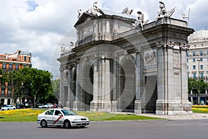 Alcala Gate in Madrid photo