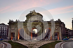 Alcala Gate. Madrid. Spain