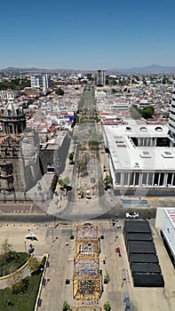 Alcalde Avenue by Drone: A Tour of the Sanctuary Temple in Downtown Guadalajara
