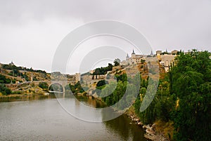 The Alcantara Bridge in Toledo