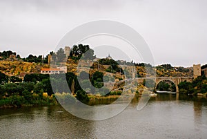 The Alcantara Bridge in Toledo