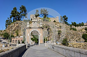 The Alcantara bridge. Toledo, Spain