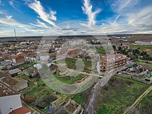 Alcarria in Guadalajara,Spain. Drone Photo