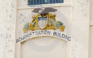 Alcatraz Administration Building, San Francisco, California
