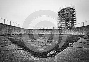 Alcatraz exercise yard