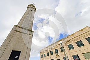 Alcatraz island Lighthouse, San Francisco, California