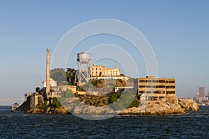 Alcatraz Island North View From Ferry