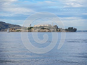 Alcatraz Island and Prison in San Francisco Bay